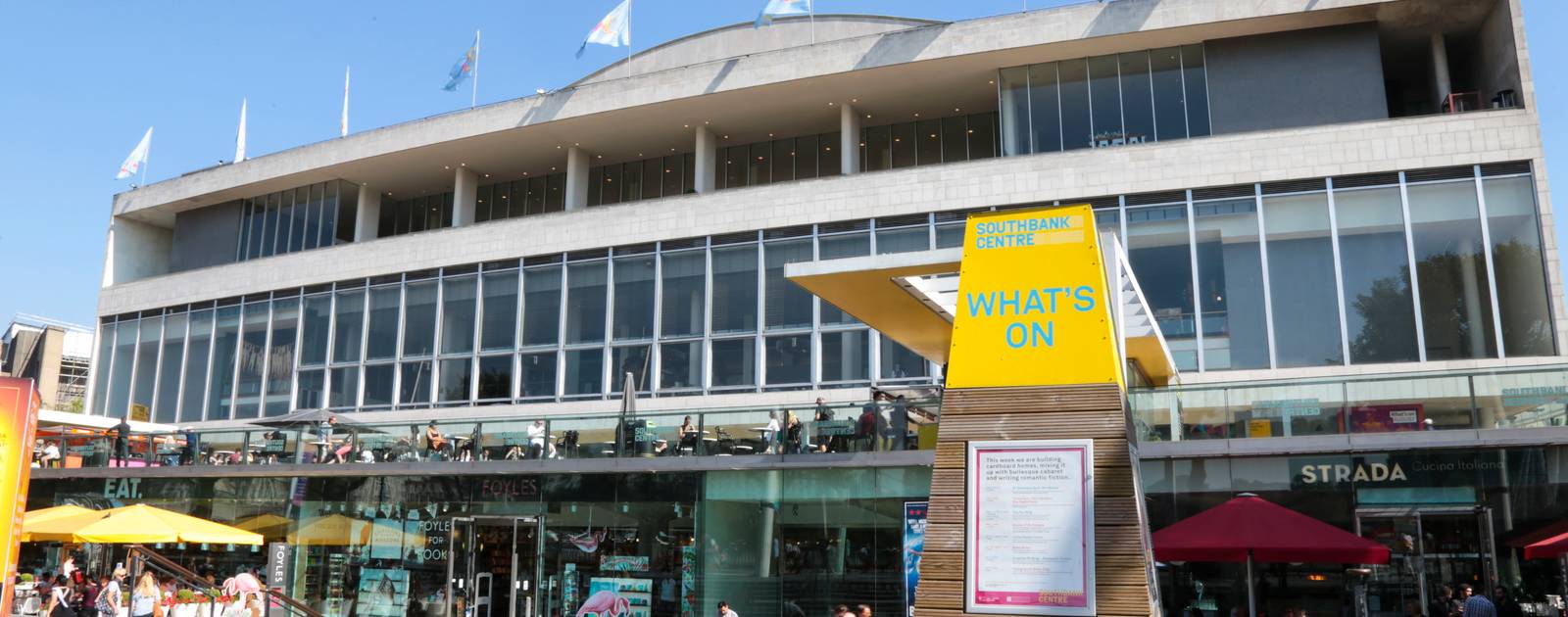 Royal Festival Hall Riverside Credit India Roper-Evans The Royal Festival Hall Riverside